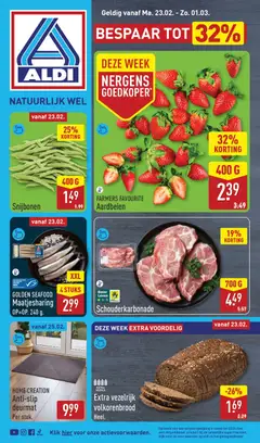 Voorbeeld van Folder week 9 van winkel Aldi geldig vanaf 23-02-2026