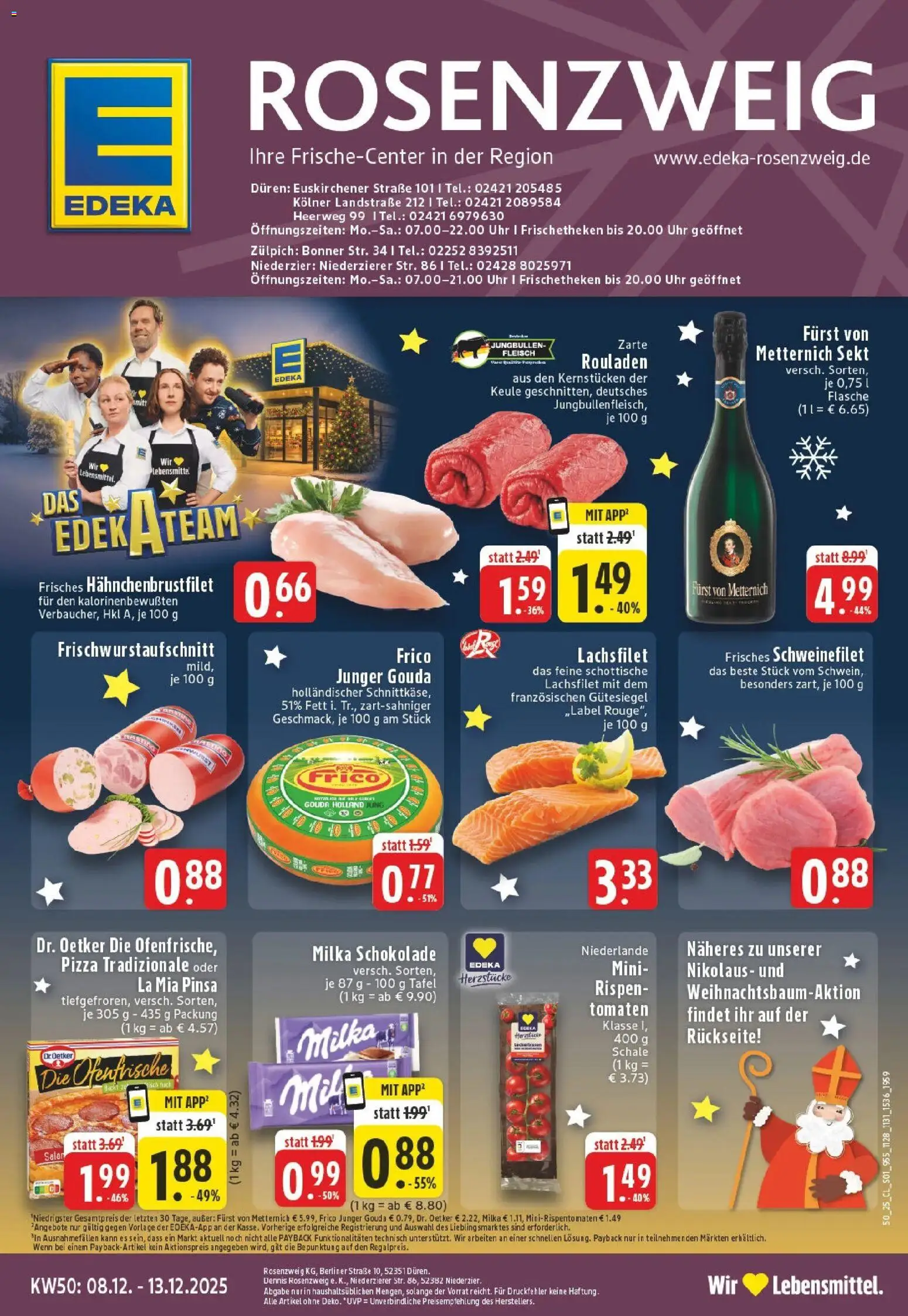 Vorschau von dem Prospekt des Geschäftes Edeka, gültig ab dem 07.12.2025