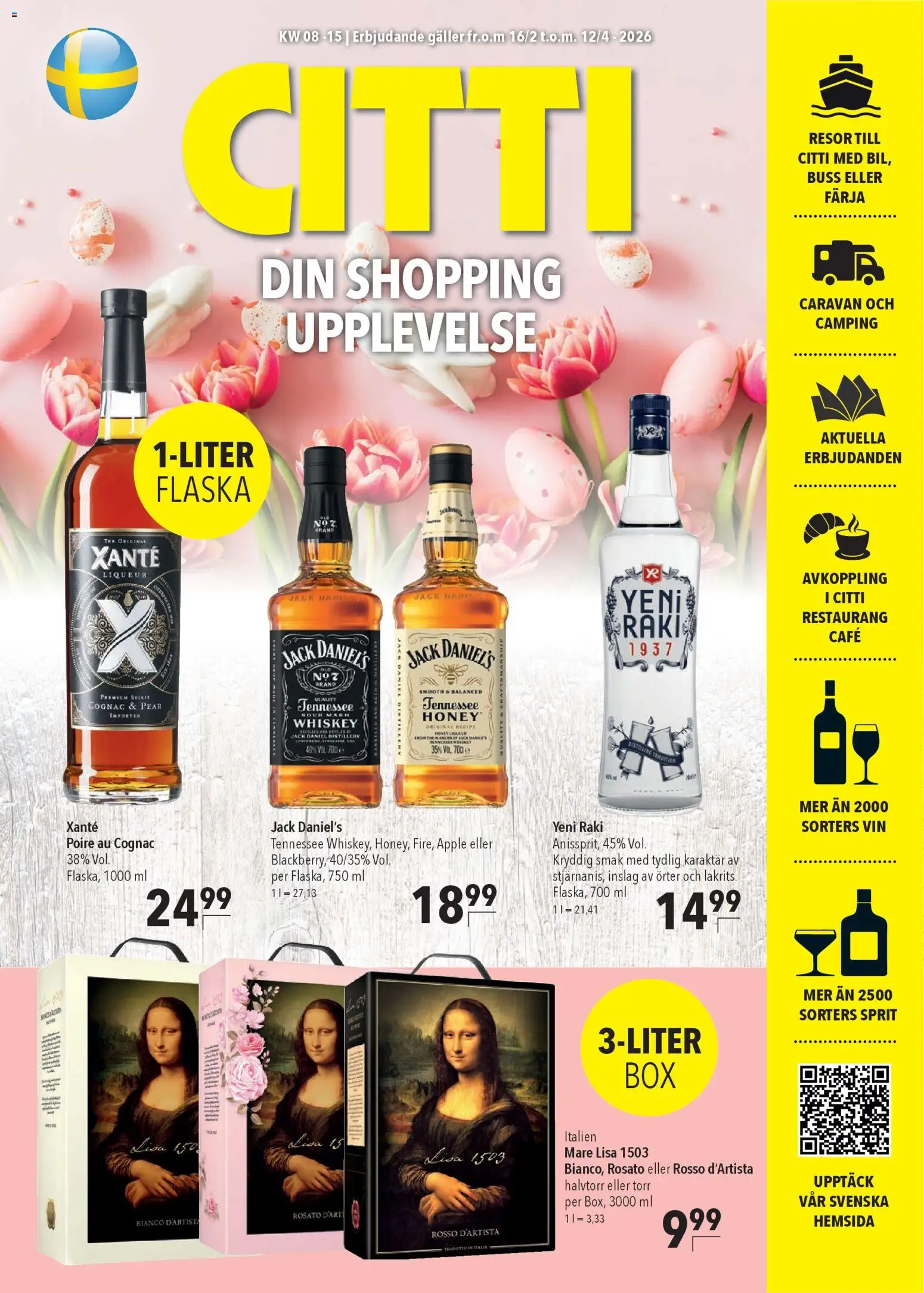 Vorschau von dem Prospekt des Geschäftes CITTI Markt, gültig ab dem 16.02.2026 - Apple, Whiskey, Jack Daniel's