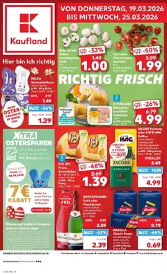 Vorschau von dem Prospekt des Geschäftes Kaufland, gültig ab dem 19.03.2026