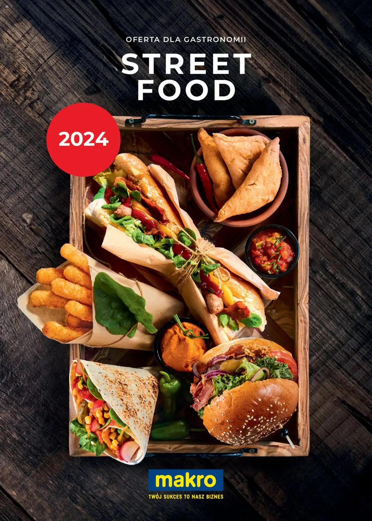 Pogląd gazetki "Street Food" ze sklepu Makro ważnej od 27.03.2024
