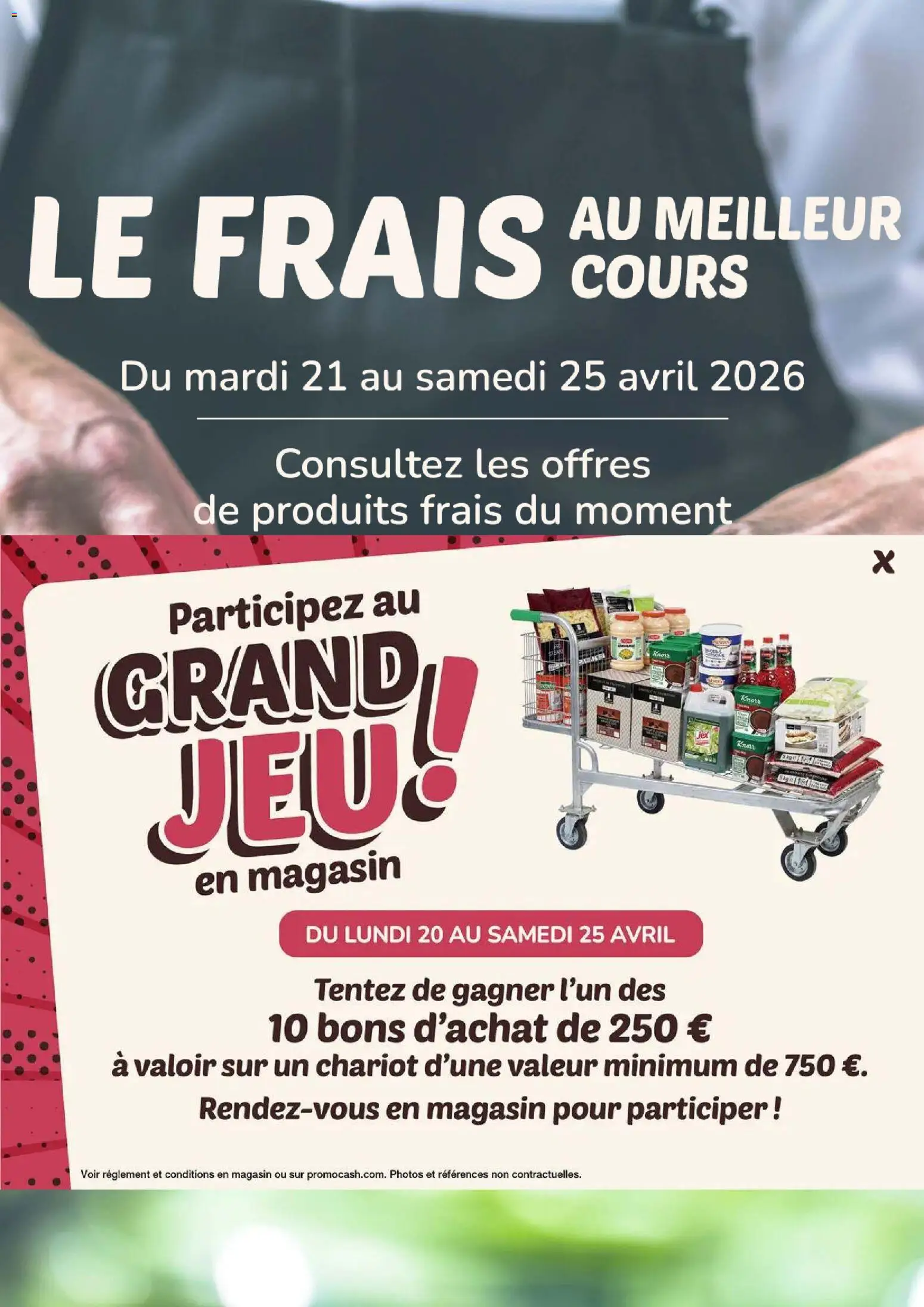 Prévisualisation de Promocash Meilleur cours du magasin Promocash formulaire valide 21/04/2026