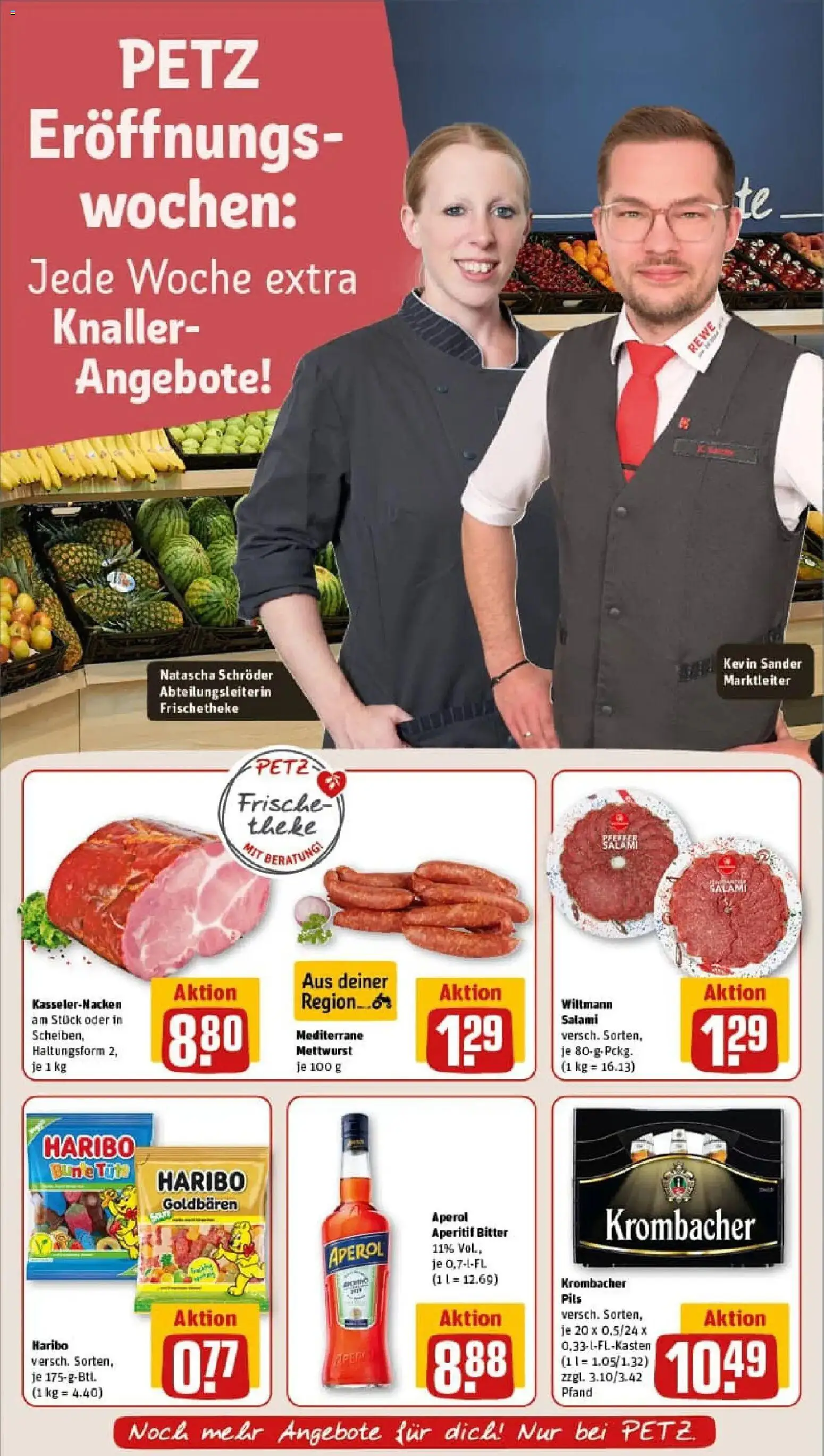 Vorschau von dem Prospekt des Geschäftes Rewe, gültig ab dem 17.11.2025