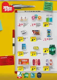 Pré-visualização do folheto da loja Meu Super válida a partir de 01/04/2026