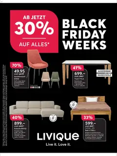 Vorschau des Merkblatts Black Friday vom Shop Livique gültig von 19.11.2025 bis 01.12.2025