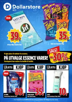 Forhåndsvis Kundeavis fra butikk Dollarstore gyldig fra 25/08/2025