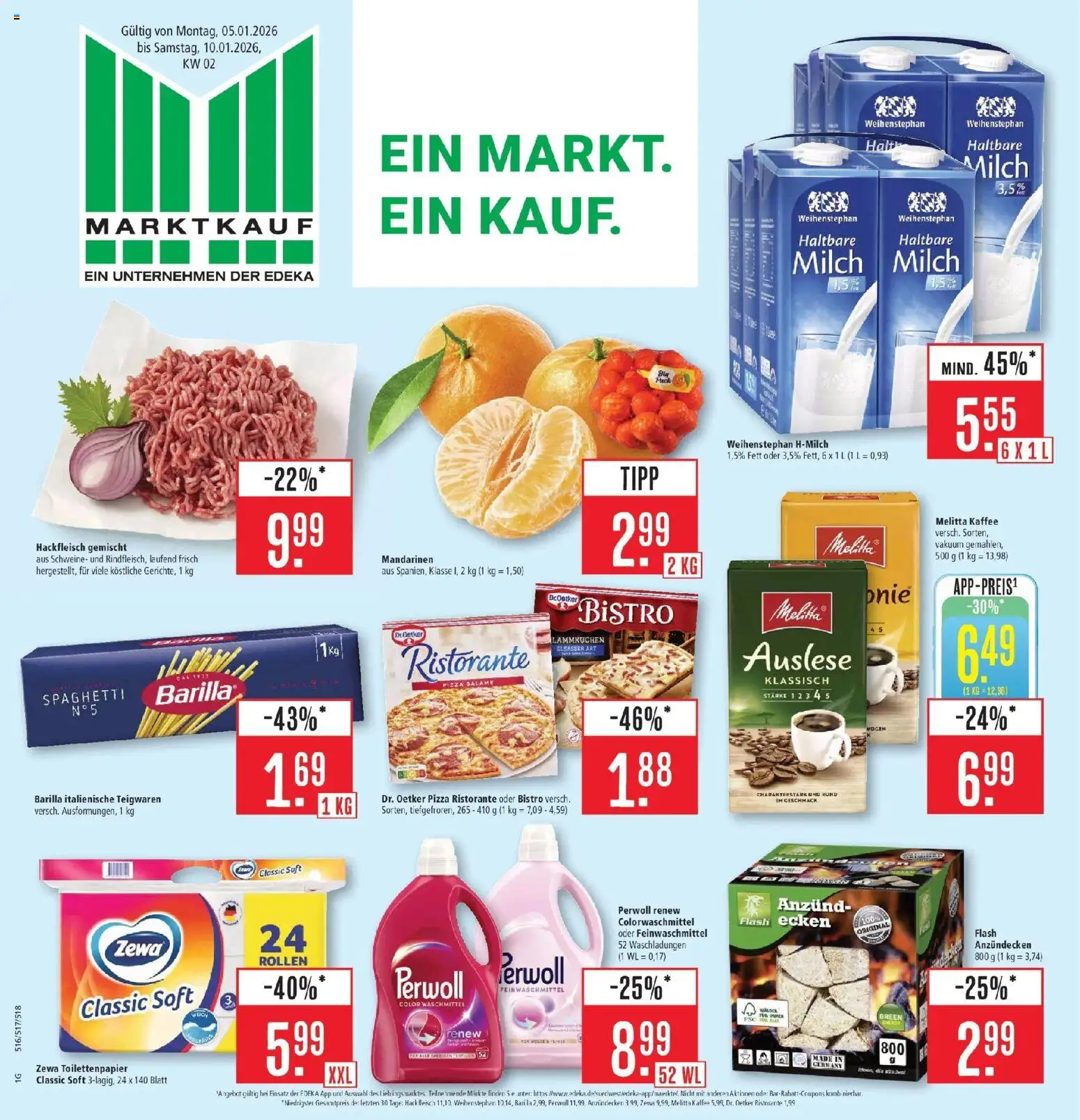 Vorschau von dem Prospekt des Geschäftes Marktkauf, gültig ab dem 05.01.2026