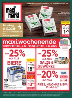 Vorschau der Angebote: Maximarkt Bruck An Der Glocknerstraße gültig ab 04.12.2025
