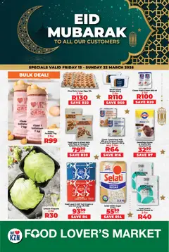 Preview of Food Lover's Market flyer valid from 13/03/2026