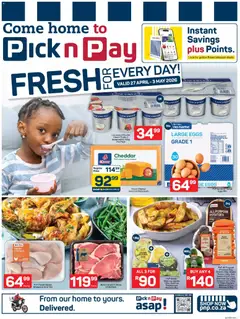 Preview of Pick n Pay flyer valid from 27/04/2026