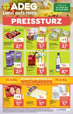 Vorschau der Angebote: ADEG Flugblatt gültig ab 09.10.2025