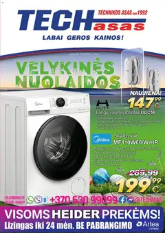 TECHasas parduotuvės leidinio TECHasas leidinys galiojančio nuo 2026.03.09 peržiūra