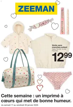 Voorbeeld van Publicité van winkel Zeeman geldig vanaf 17/01/2026