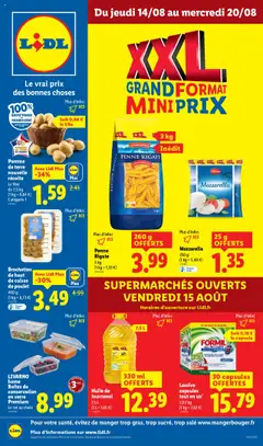 Prévisualisation de Catalogue de la semaine 32 du magasin LIDL formulaire valide 14/08/2025