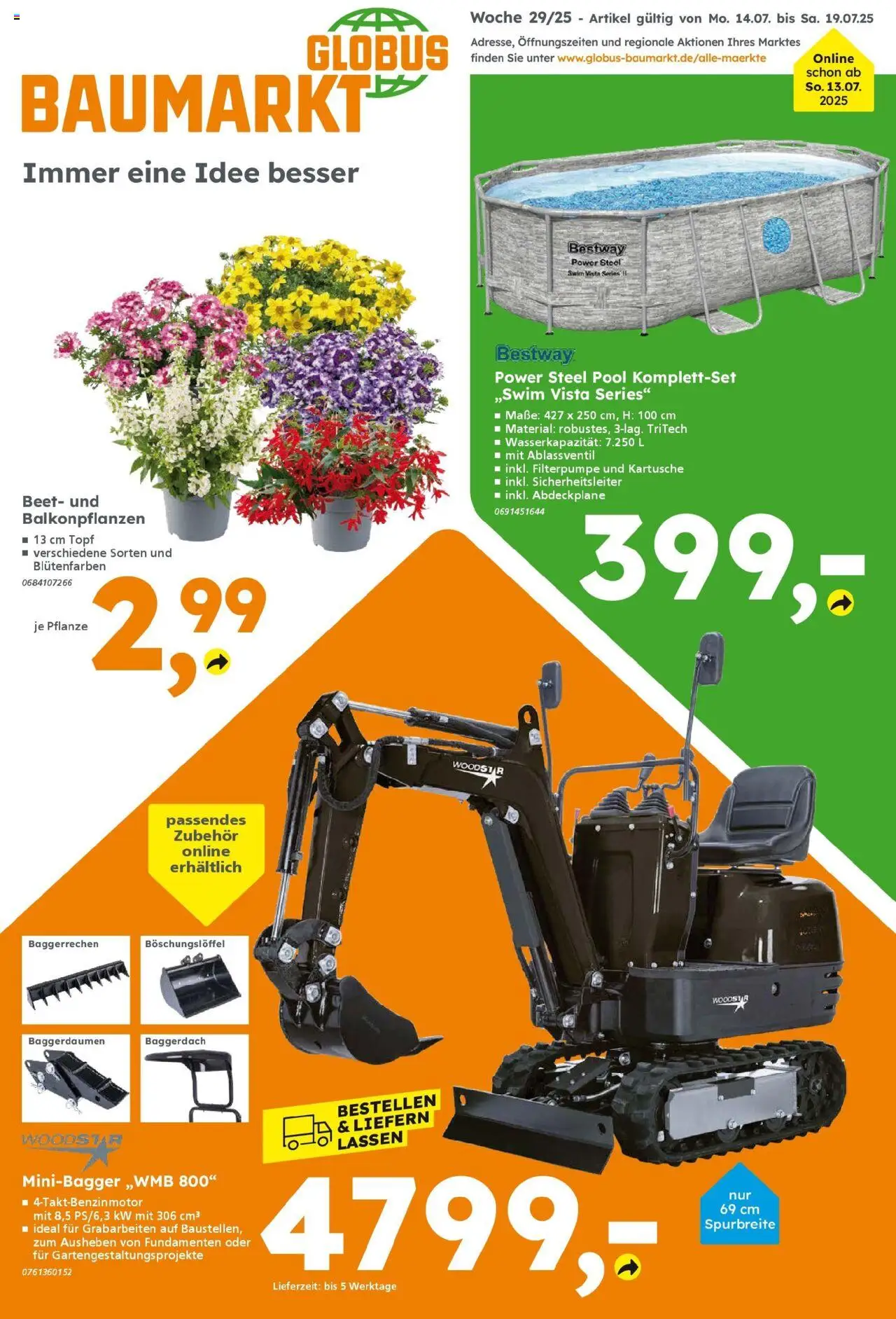 Globus Baumarkt Prospekt Dresden (vom 13.07.2025 - 19.07.2025)