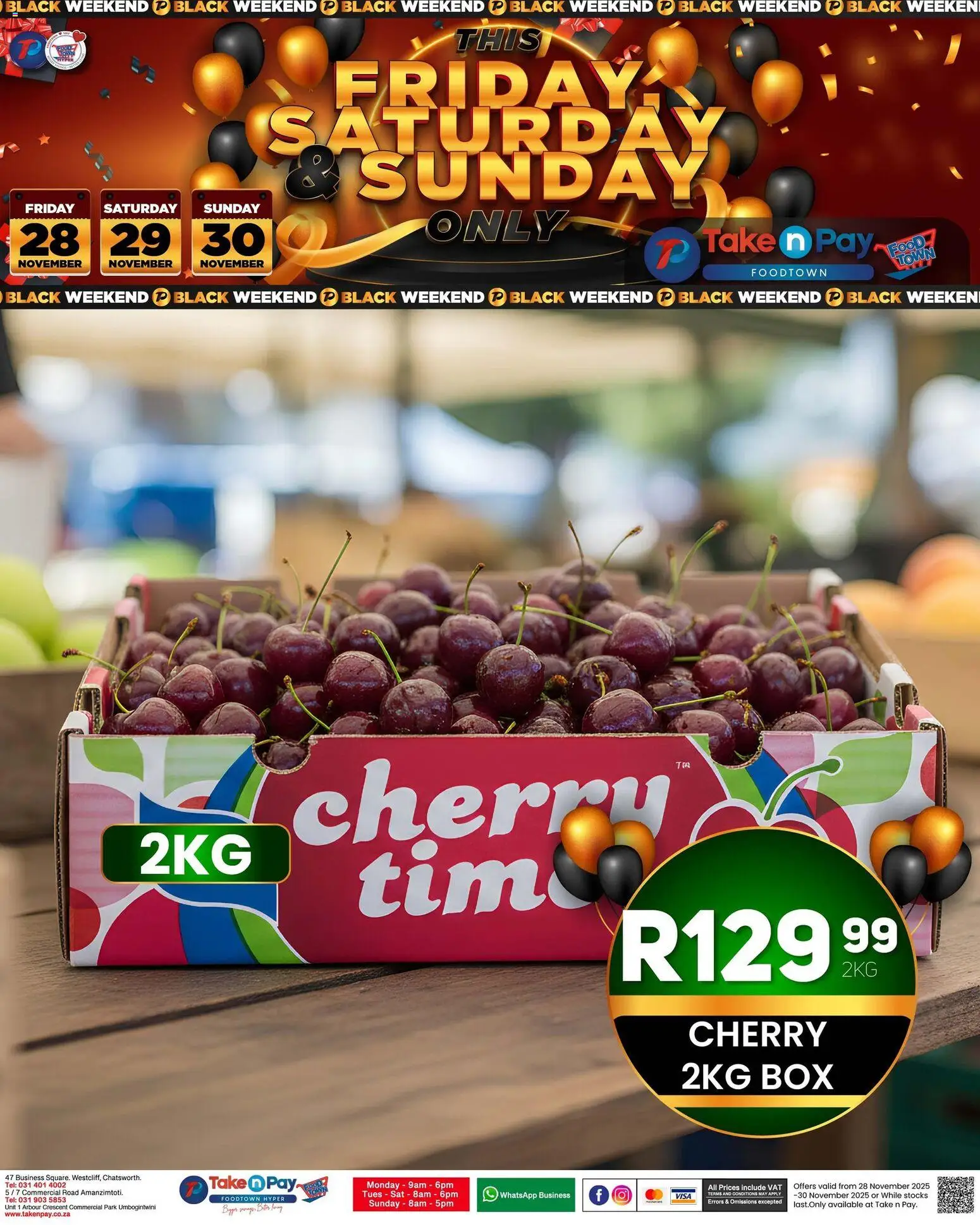 Preview of Take n Pay flyer valid from 28/11/2025