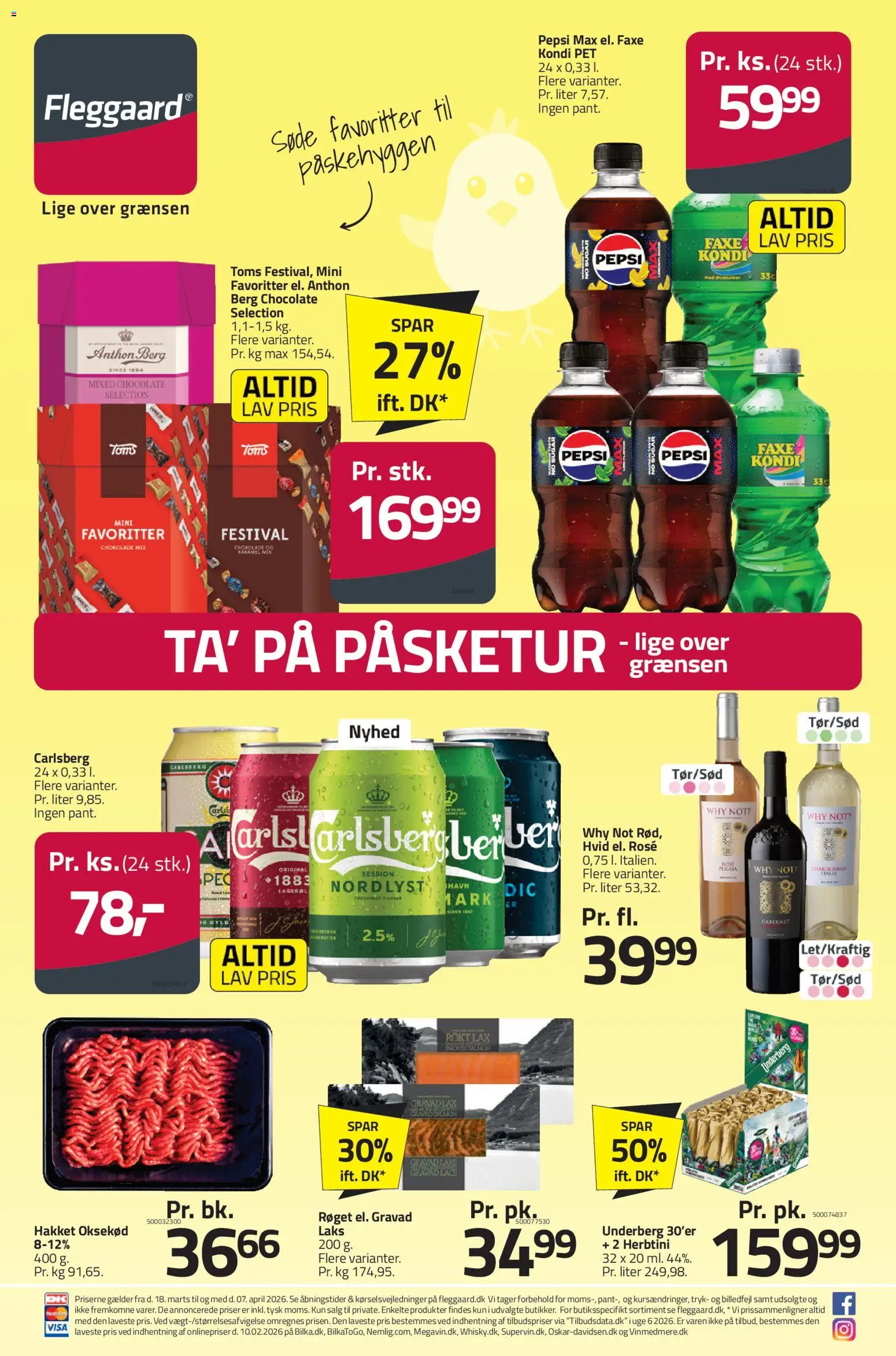 Eksempel på tilbudsavis Fleggaard - Tilbudsavis fra butik Fleggaard gyldig fra 18/03/2026