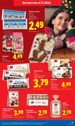 Pregled letka Katalog trgovine Lidl vrijedi od 03.11.2025 | Stranica: 93