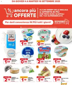 Anteprima dell'opuscolo Volantino Ancora più offerte dal negozio Iperal valido da 04/09/2025