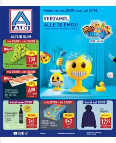 Voorbeeld van Folder week 35 van winkel Aldi geldig vanaf 25/08/2025