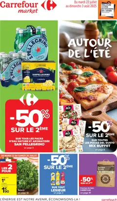 Prévisualisation de Catalogue de la semaine 30 du magasin Carrefour Market formulaire valide 22/07/2025