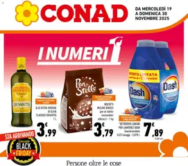 Anteprima dell'opuscolo Volantino Campania dal negozio Conad valido da 19/11/2025
