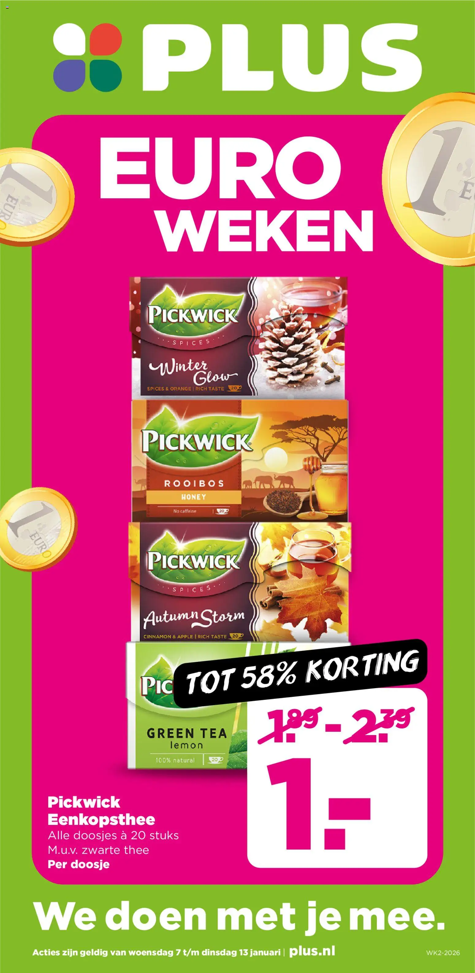 Voorbeeld van Folder week 2 van winkel Plus geldig vanaf 07-01-2026 - Thee, Zwarte thee