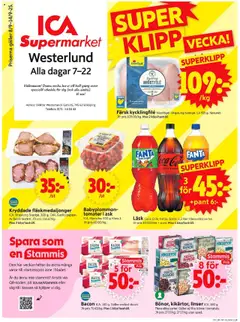Förhandsgranska reklamblad Enköping från butik ICA Supermarket gäller från 08/09/2025