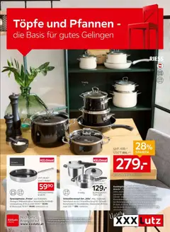 Vorschau der Angebote: XXXLutz Toppfe und Pfannen gültig ab 18.11.2025