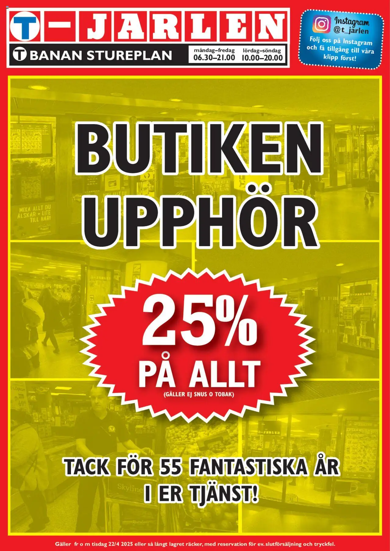 Aktuella reklamblad T-jarlen är giltig 01/07 2025 > Veckans Erbjudanden gäller från 01/07/2025 till sidnummer 1 - Löjrom, Galler