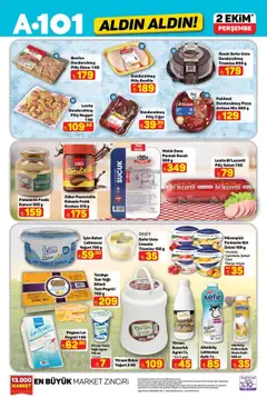 A101 Katalog Aldın Aldın 02.10.2025 - Broşürünün önizlemesi