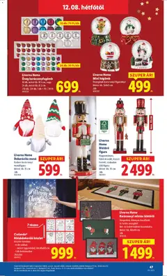 Lidl - Akciós újság Lidl megtekintése, amely érvényes 2025.12.04.-től | Oldal: 47