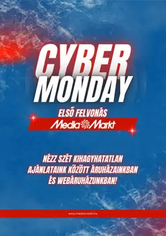 Media Markt - Cyber Monday megtekintése, amely érvényes 2025.12.01.-től