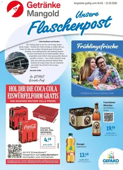 Vorschau von dem Prospekt des Geschäftes Angebote, gültig ab dem 15.03.2026