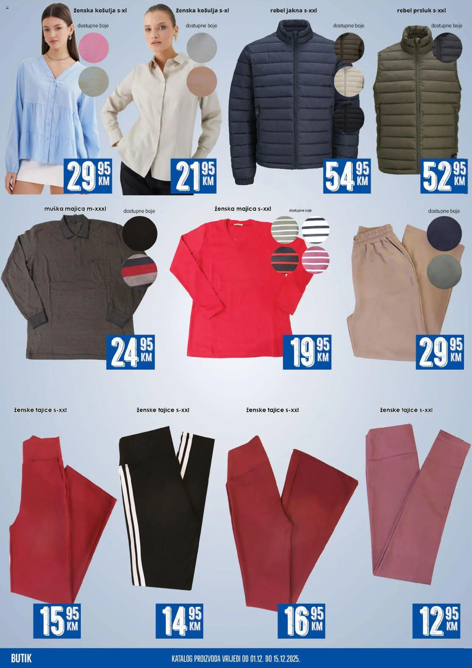 Pregled letka Katalog trgovine Prodex vrijedi od 2025.12.01