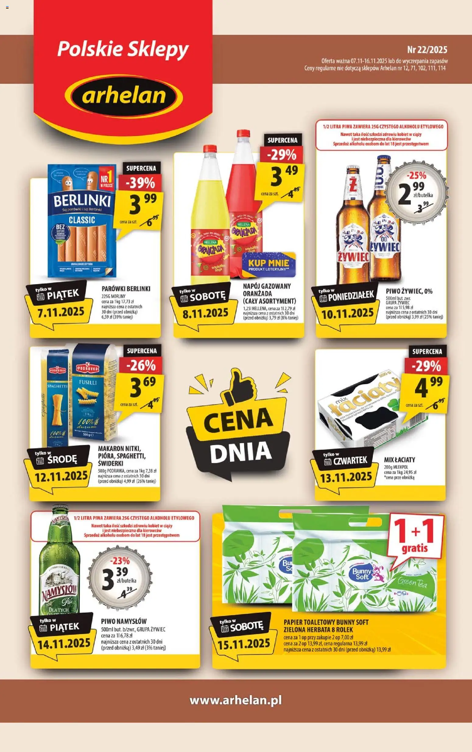 Pogląd gazetki "Gazetka" ze sklepu Arhelan ważnej od 07.11.2025