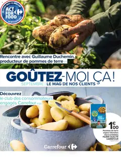 Prévisualisation de Catalogue: Goûtez-moi ça! du magasin Carrefour Market formulaire valide 01/09/2025