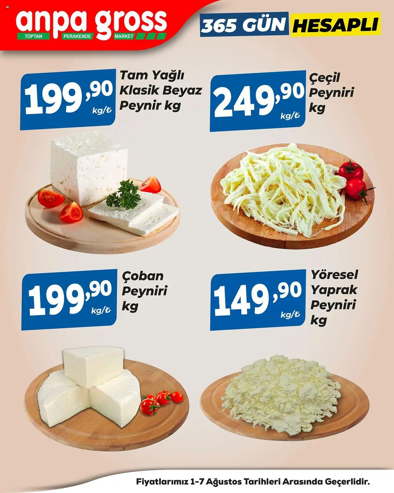 Anpa Gross Katalog (01 - 07 Ağustos 2025) - Sayfa numarası 1