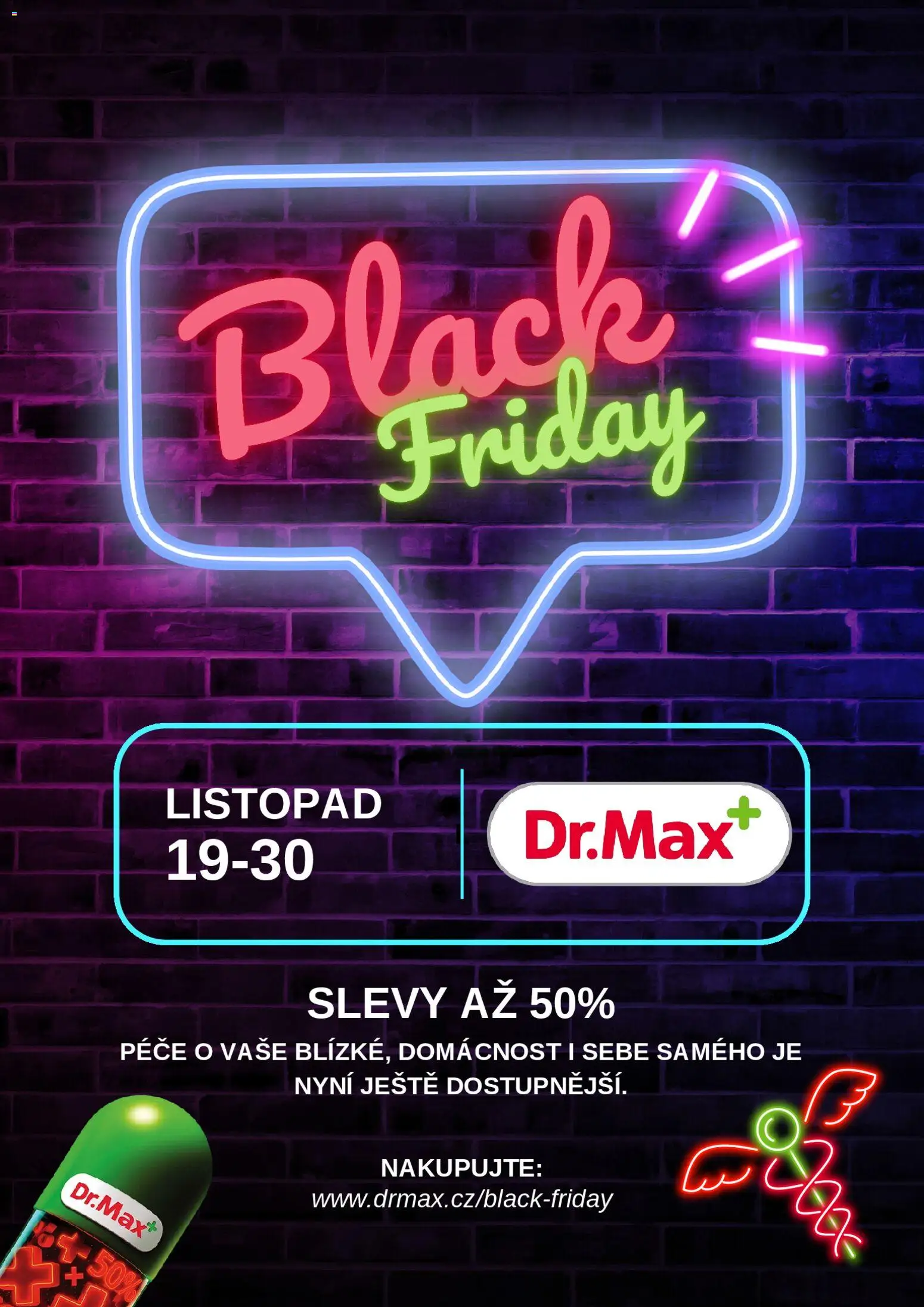 Náhled nabídky: Dr. Max Black Friday platný od 19.11.2025
