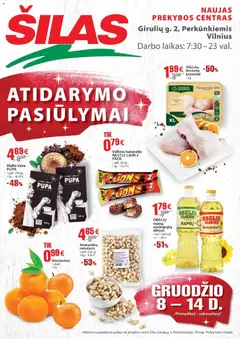 Šilas parduotuvės leidinio Leidinys - Atidarymo pasiūlymai, Vilnius, Girulių g. 2 galiojančio nuo 2025.12.08 peržiūra