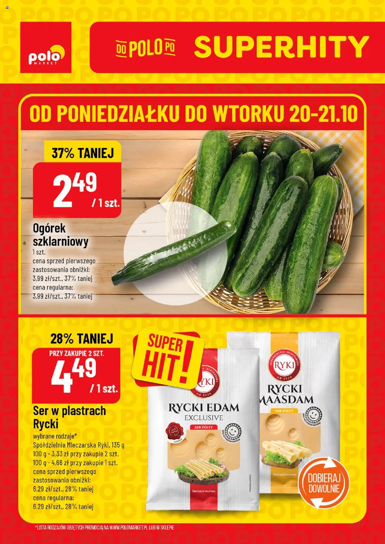 POLOmarket gazetka promocyjna (20.10.2025) - Nowa ulotka - Numer strony 1