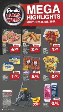 Vorschau von dem Prospekt des Geschäftes Famila Nordwest, gültig ab dem 24.11.2025 | Seite: 2