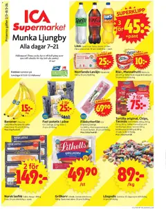 Förhandsgranska reklamblad Munka-Ljungby från butik ICA Supermarket gäller från 02/03/2026