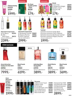 Avon - AVON online katalógus 2025 novemberi megtekintése, amely érvényes 2025.11.01.-től | Oldal: 127