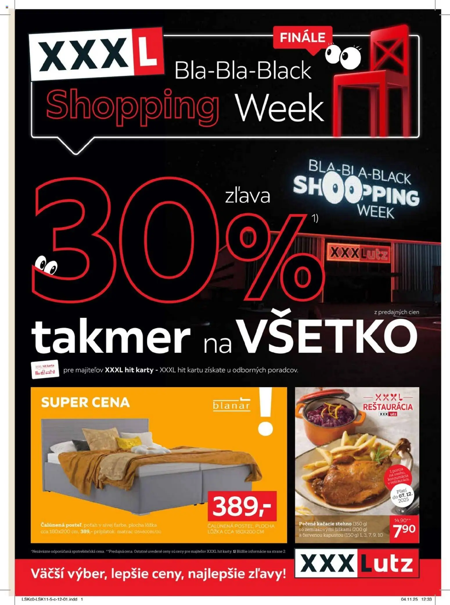 Náhľad XXXLutz letáku platného od 24.11.2025