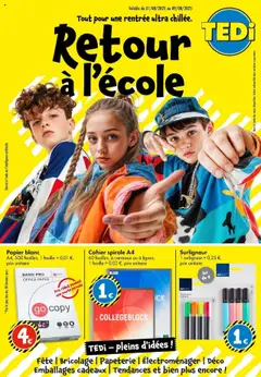 Prévisualisation de TEDi folder tot 09.08.2025 du magasin TEDi formulaire valide 30/07/2025