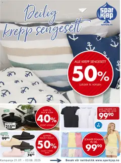 Forhåndsvis Kundeavis fra butikk Spar Kjøp gyldig fra 21/07/2025