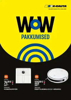 K-Rauta kliendilehe eelvaade alates 2026.01.07