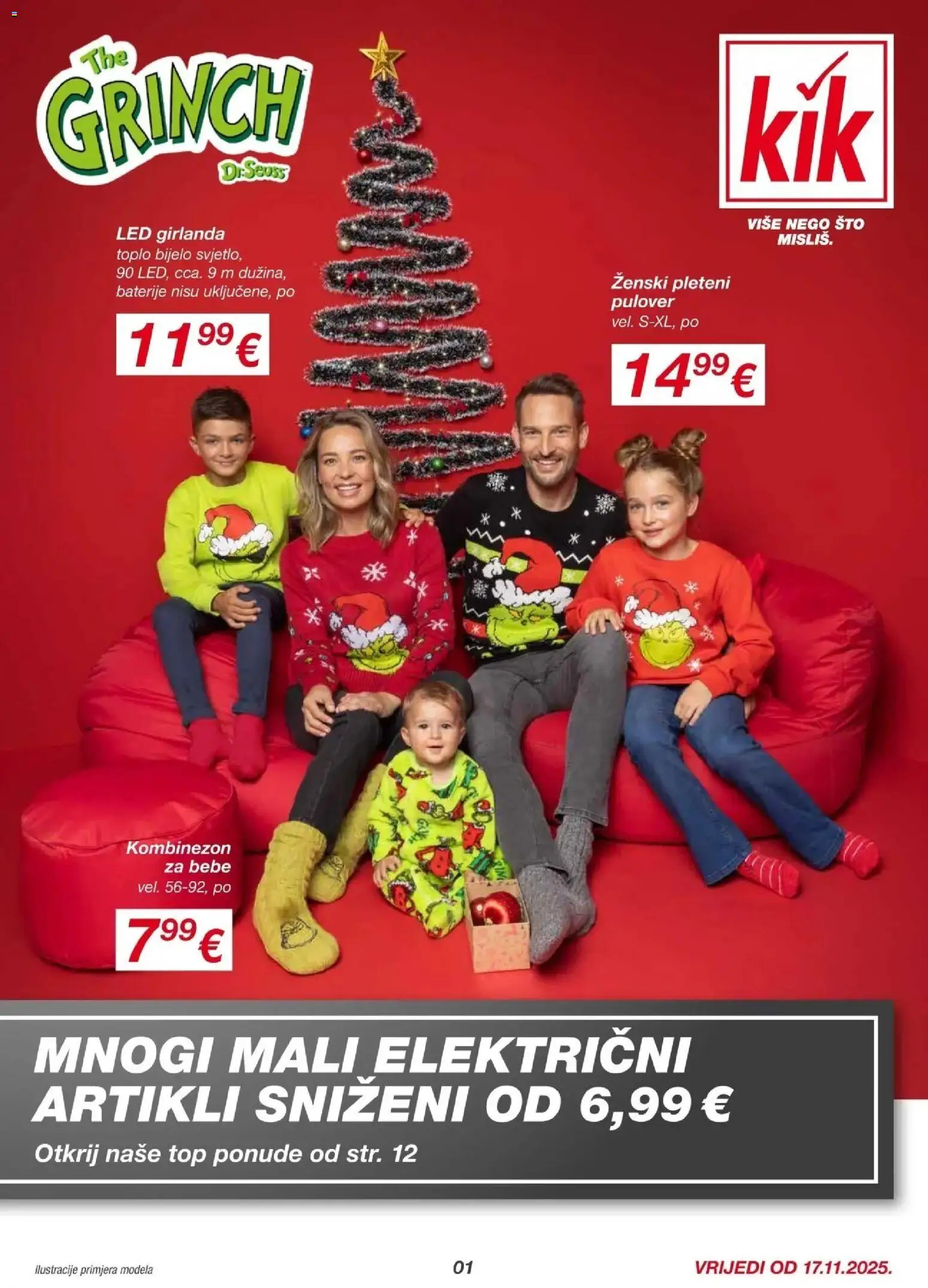 Pregled letka Katalog Black Friday trgovine Kik vrijedi od 16.11.2025