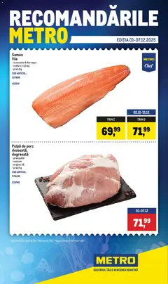Previzualizarea de cataloage: Metro Catalog nou valabil de la 01.12.2025